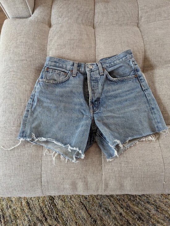 Agolde Pants - Agolde Parker Long Shorts Wheel Sz 24